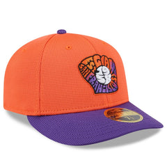 San Francisco Giants New Era 2025 City Connect Batting Practice Low Profile 59FIFTY Fitted Hat - Orange/Purple - New Era Lifestyle