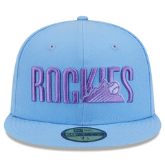 Colorado Rockies New Era 2025 City Connect Fan Pack 59FIFTY Fitted Hat - Light Blue - New Era Sale