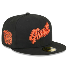 San Francisco Giants New Era 2025 City Connect Wordmark 59FIFTY Fitted Hat - Black - New Era Lifestyle