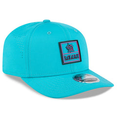 Miami Marlins New Era 2025 City Connect 9SEVENTY Adjustable Hat - Teal - New Era Discount