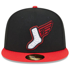Chicago White Sox New Era 2025 City Connect Alternate 59FIFTY Fitted Hat - Black/Red - New Era Sale