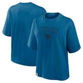 Nike Tennessee Titans Women's Glory Arch Boxy T-Shirt Blue