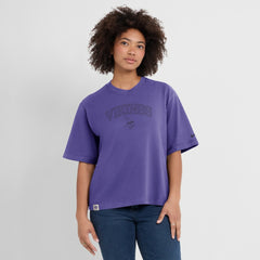 Nike Minnesota Vikings Women's Glory Arch Boxy T-Shirt Purple