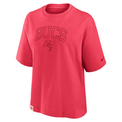 Nike Tampa Bay Buccaneers Women's Glory Arch Boxy T-Shirt Red