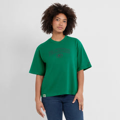 Nike Green Bay Packers Women's Glory Arch Boxy T-Shirt Green