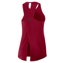 Nike Washington Commanders Women's Glory Open-Back Crisscross Dri-FIT Tank Top Burgundy