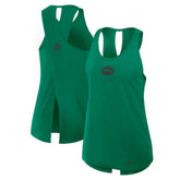 Nike New York Jets Women's Glory Open-Back Crisscross Dri-FIT Tank Top Green
