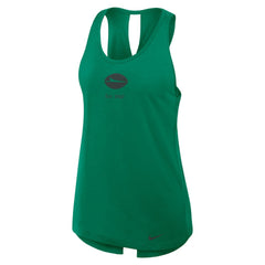 Nike New York Jets Women's Glory Open-Back Crisscross Dri-FIT Tank Top Green