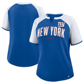 Fanatics New York Giants Women's Height Advantage T-Shirt Royal/White