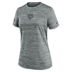 Nike Chicago Bears Women's Sideline Velocity Dri-FIT T-Shirt Gray