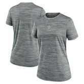 Nike New Orleans Saints Women's Sideline Velocity Dri-FIT T-Shirt Gray