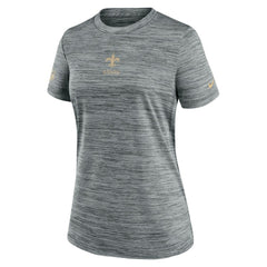 Nike New Orleans Saints Women's Sideline Velocity Dri-FIT T-Shirt Gray