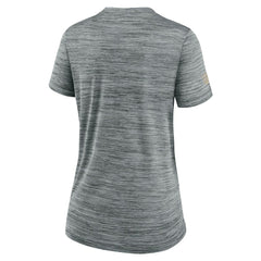 Nike New Orleans Saints Women's Sideline Velocity Dri-FIT T-Shirt Gray