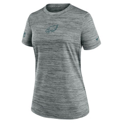 Nike Philadelphia Eagles Women's Sideline Velocity Dri-FIT T-Shirt Gray