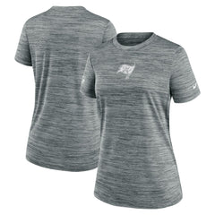 Nike Tampa Bay Buccaneers Women's Sideline Velocity Dri-FIT T-Shirt Gray
