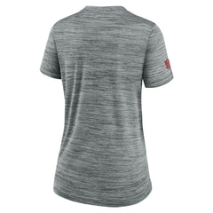 Nike Atlanta Falcons Women's Sideline Velocity Dri-FIT T-Shirt Gray