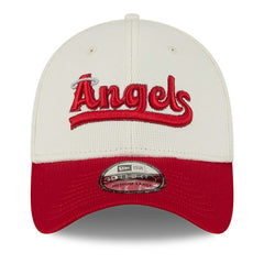 Los Angeles Angels New Era City Connect Batting Practice 39THIRTY Flex Hat - Cream/Red - New Era Discount