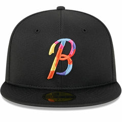 Baltimore Orioles New Era City Connect Batting Practice 59FIFTY Fitted Hat - Black - New Era Lifestyle