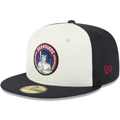 Cleveland Guardians New Era City Connect Batting Practice 59FIFTY Fitted Hat - Navy/White - New Era on Sale