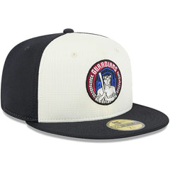 Cleveland Guardians New Era City Connect Batting Practice 59FIFTY Fitted Hat - Navy/White - New Era on Sale