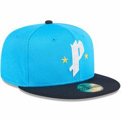 Philadelphia Phillies New Era City Connect Batting Practice 59FIFTY Fitted Hat - Neptune Blue/Navy - New Era Sale