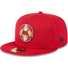 St. Louis Cardinals New Era City Connect Batting Practice 59FIFTY Fitted Hat - Red - New Era Sale