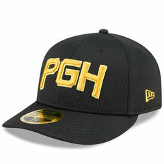 Pittsburgh Pirates New Era City Connect Batting Practice Low Profile 59FIFTY Fitted Hat - Black - New Era on Sale