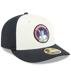 Cleveland Guardians New Era City Connect Batting Practice Low Profile 59FIFTY Fitted Hat - Navy/White - New Era Sale