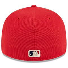 Texas Rangers New Era City Connect Batting Practice Low Profile 59FIFTY Fitted Hat - Red - New Era on Sale