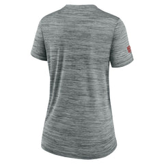 Nike Kansas City Chiefs Women's Sideline Velocity Dri-FIT T-Shirt Gray