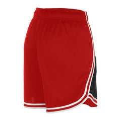 Kansas City Chiefs New Era Women's Sport Classics Mesh Shorts Black/Red