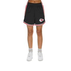 Kansas City Chiefs New Era Women's Sport Classics Mesh Shorts Black/Red