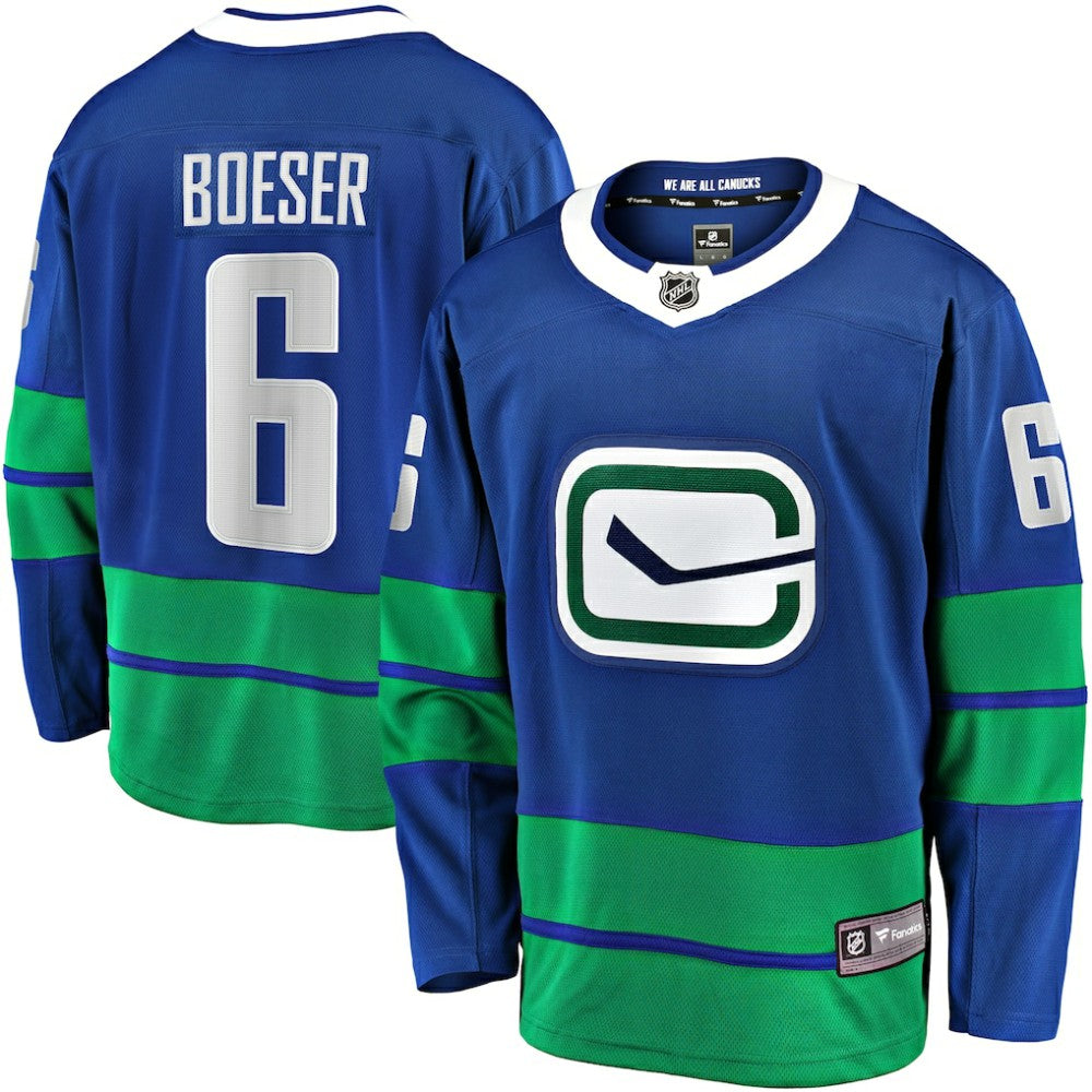 Brock Boeser Vancouver Canucks Fanatics Breakaway Jersey - Blue - NHL 202198409