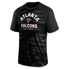 Fanatics Atlanta Falcons Hail Mary Raglan T-Shirt Black