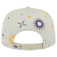Los Angeles Lakers Lunar Golfer Snapback Hat Cream | New Era discount