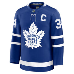 Auston Matthews Toronto Maple Leafs Fanatics Captain Patch Home Premium Jersey - Blue - NHL 202200610