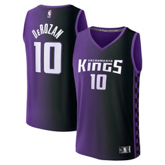DeMar DeRozan Sacramento Kings Fast Break Replica Jersey Statement Edition Purple | Fanatics Near Me