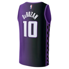 DeMar DeRozan Sacramento Kings Fast Break Replica Jersey Statement Edition Purple | Fanatics Near Me
