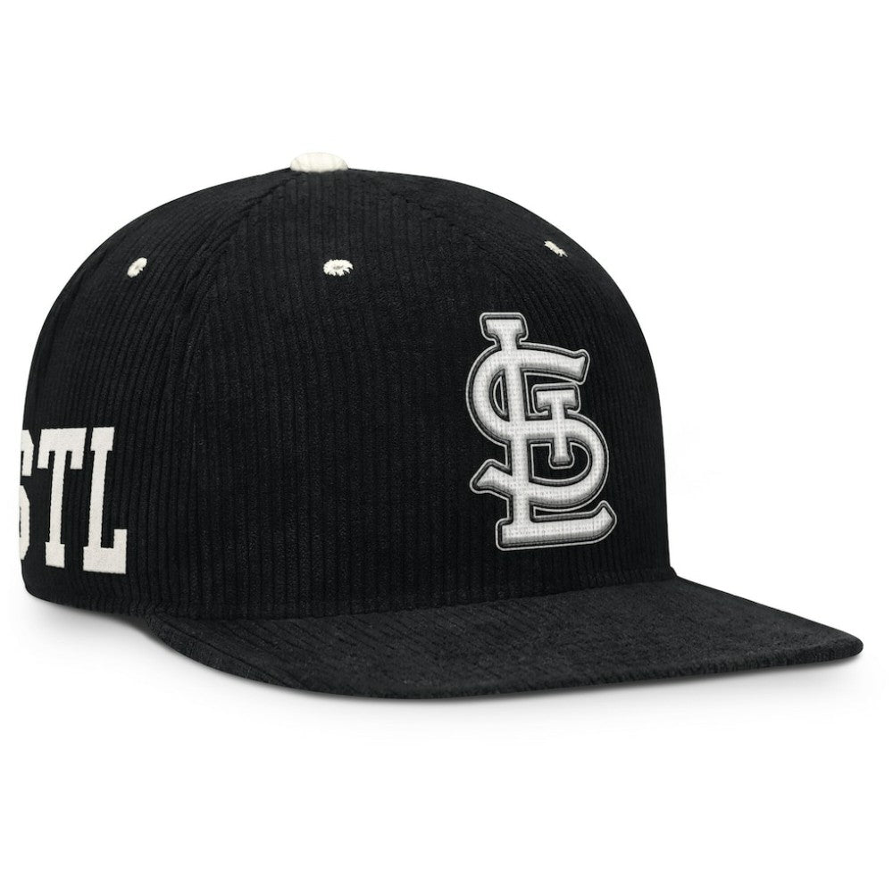 St. Louis Cardinals Nike Pro Corduroy Structured Snapback Hat - Black - Nike Sale
