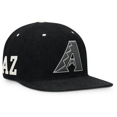 Arizona Diamondbacks Nike Pro Corduroy Structured Snapback Hat - Black - Nike Discount