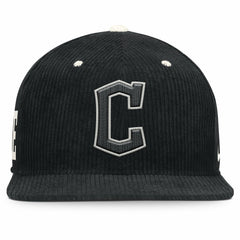 Cleveland Guardians Nike Pro Corduroy Structured Snapback Hat - Black - Nike Online