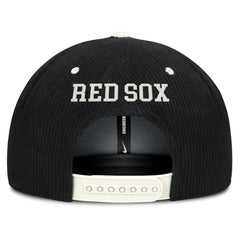 Boston Red Sox Nike Pro Corduroy Structured Snapback Hat - Black - Nike Discount