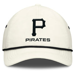Pittsburgh Pirates Nike Club Adjustable Hat - Stone - Nike Lifestyle