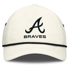 Atlanta Braves Nike Club Adjustable Hat - Stone - Nike Sale