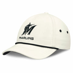 Miami Marlins Nike Club Adjustable Hat - Stone - Nike Sale