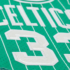 Larry Bird Boston Celtics x DANNIJO Women's Fashion Cropped Basketball Jersey Kelly Green | Mitchell & Ness outlet