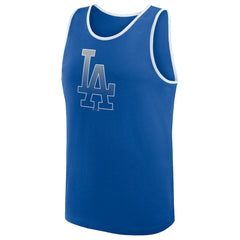 Los Angeles Dodgers Logo Athletic Unmatched Success Tank Top - Royal - MLB Sale