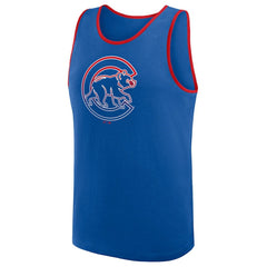 Chicago Cubs Logo Athletic Unmatched Success Tank Top - Royal - MLB on Sale