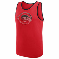 Cincinnati Reds Logo Athletic Unmatched Success Tank Top - Red - MLB on Sale