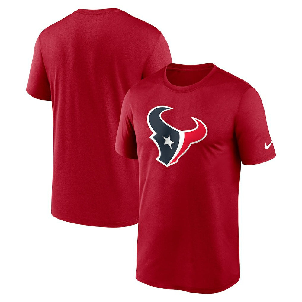 Nike Houston Texans Primetime Legend Logo Performance T-Shirt Red